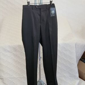 Lauren Ralph‎ Lauren Mens Black Dress Pants New With Tags 40Wx30L Wrinkle Free
